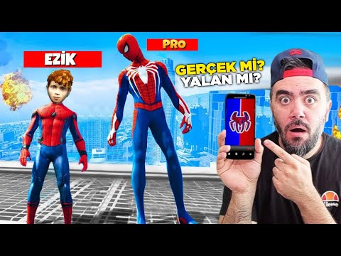 SPIDERMAN GERÇEKMI YOKSA YALANMI 🕸 - GTA 5 MODS