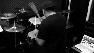 None Shall be Spared (Obscura) Drum cover