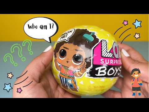 LOL Surprise Doll Unboxing | LOL Boys series 3 | Open Play Toys | Doll Accessories Kids 7 Surprises