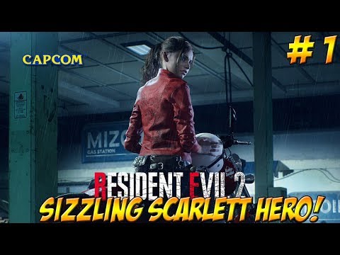 Resident Evil 2! Sizzling Scarlet Hero Run! Part 1 - YoVideogames