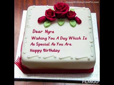 Happy Birthday Nyra!