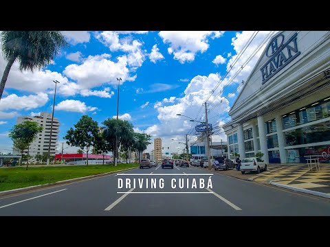 Driving Downtown Cuiabá