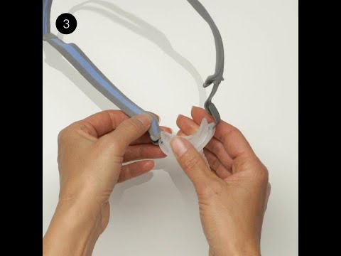 ResMed AirFit N30: Disassembling your nasal cradle CPAP mask