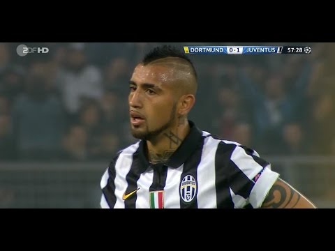 Arturo Vidal vs Borussia Dortmund 18.03.2015 (Away) HD