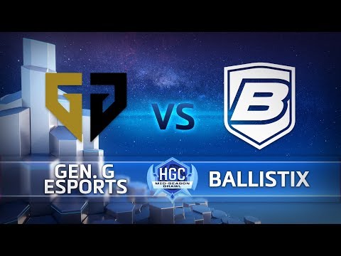 HGC Mid-Season Brawl 2018 - Group Stage - Day 5 - Gen.G vs. Ballistix - Game 2