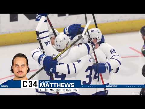 Coyotes Vs Maple Leafs NHL Simulação 17/10/22 (PS4) NHL22