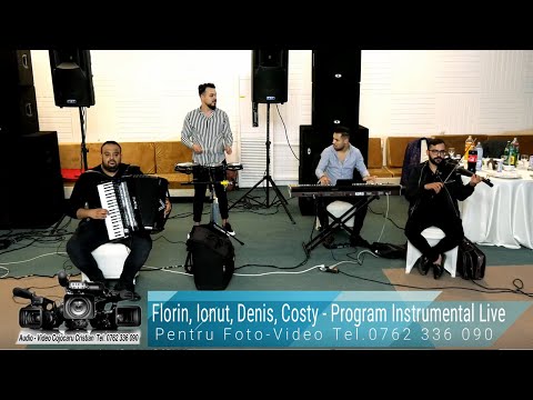 Florin Turbatu, Ionut, Denis, Costy & Studio C.R.S. - Program Instrumental Live (Videoclip Full HD)