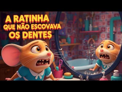 A RATINHA E OS DENTES PODRES| História Infantil#historiainfantilparadormir#historinha#livrosinfantis