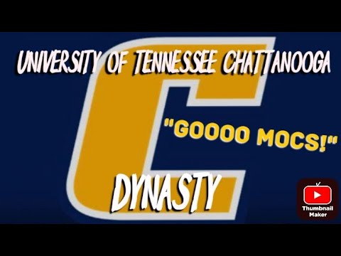 NEW SERIES University of Tennessee Chattanooga Dynasty LIVE!! Season: 1 Ep: 1 -CFB25 part 1