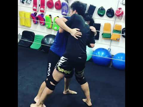 【スパーリング後の首相撲の崩し練習】宝塚キックボクシングジムN-FIELD http://n-field-gym.com/
