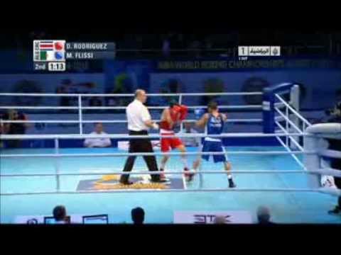 Mohamed Flissi (ALG) vs David Rodriguez (CRC) (46-49 kg)
