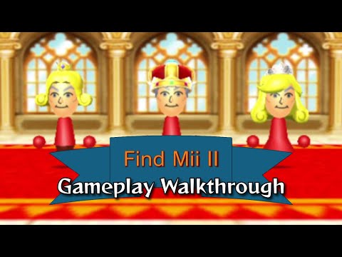 Nintendo 3DS: Find Mii II / StreetPass Quest 2 - Game Walkthrough