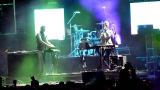 The Presets - Youth In Trouble live @ Treasure Island Festival, SF - October 13, 2012