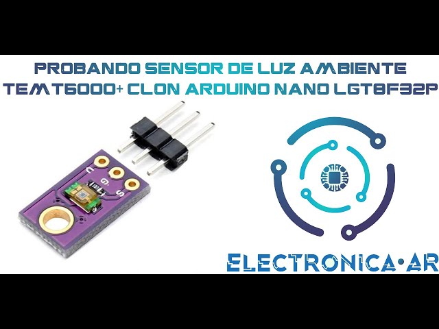 Vídeo relacionado con TEMT6000 Sensor de luz, paquete de 10 módulos de brillo ambiental, detección de salida analógica para proyectos de automatización de control de iluminación Arduino Smart Home