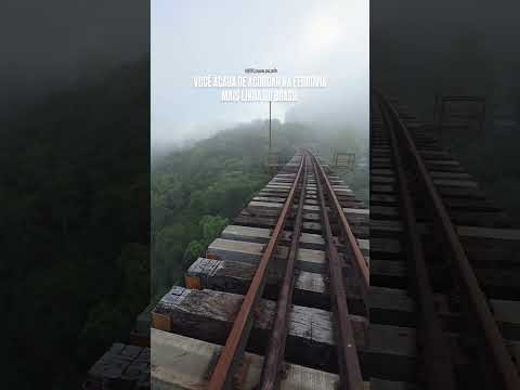 AMANHECER INCRÍVEL | O início do dia no Viaduto Pesseguinho, em Dois Lajeados