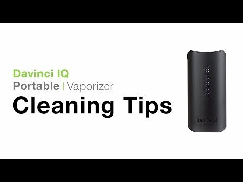 DaVinci IQ Cleaning Tips