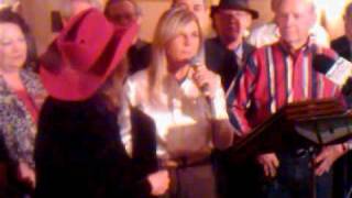 Jett Williams at the Louisiana Hayride News Conference