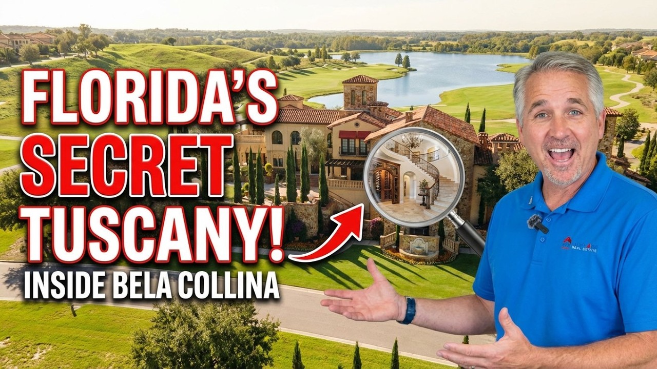 Is this the BEST Community Near Orlando?! | Full Tour of Bella Collina