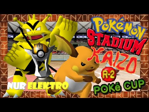 🏆 Pokémon Stadium KAIZO 🏆 Nur Elektro-Typ - Runde 2 - Poké Cup  Ultraball! mit @Pikachufreak93
