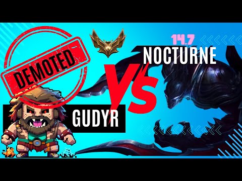 [Jungle] Udyr vs Nocture | Platino 4 | LAN | 14.7