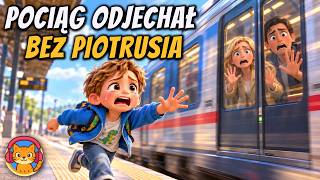 Piotruś i pociąg, który odjechał zbyt szybko - okładka bajki audio