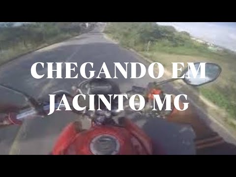 Chegando em Jacinto viagem de moto a ALMENARA Mg 