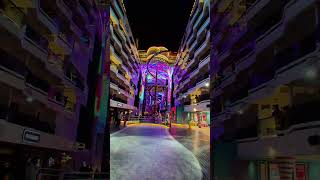 Palmtrees Show aboard Msc World Europa ❤️ Msc Cruises  #mscworldeuropa #msccruises