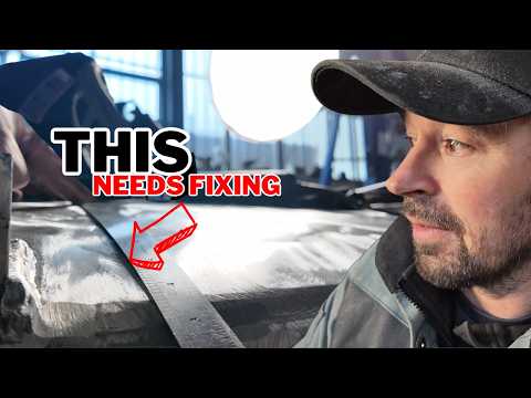BOAT Fixing - Poor aluminium keel workmanship!