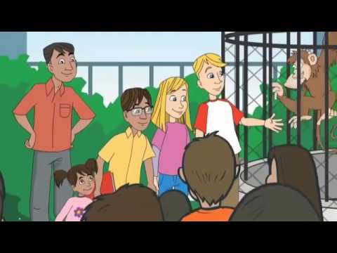 Family and Friends 3 video   Unit 5 A naughty monkey!