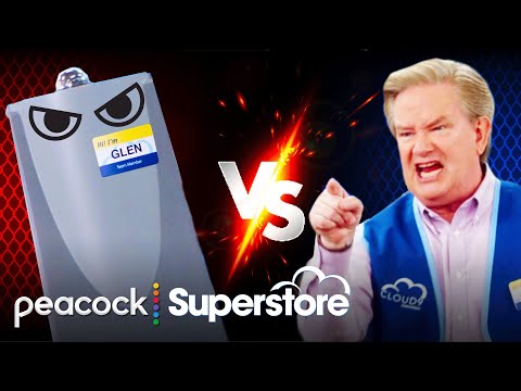 A Robot's Vendetta: Glenn vs Glen - Superstore