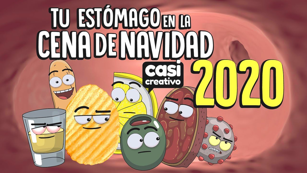 Tu estómago en la cena de navidad del 2020 | Casi Creativo