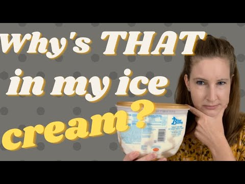 WHAT'S IN MY ICE CREAM? From lecithin and mono/diglycerides to guar gum and carrageenan