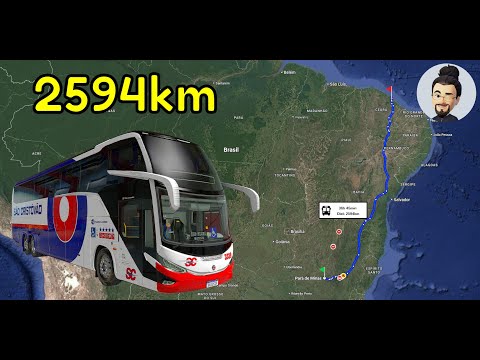 Euro Truck Simulator 2 - Viagem De Pará de Minas (MG) para Fortaleza (CE)