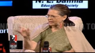 Sonia Gandhi On Rahul Gandhi Foreign Trip During North East Verdict | India Today Conclave 2018