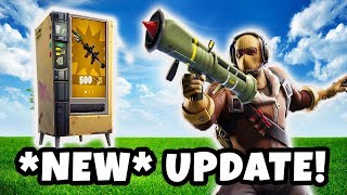 *NEW* VENDING MACHINE! + HIGH EXPLOSIVES V2 FORTNITE BATTLE ROYALE PS4 STREAM! 300+ WINS! video