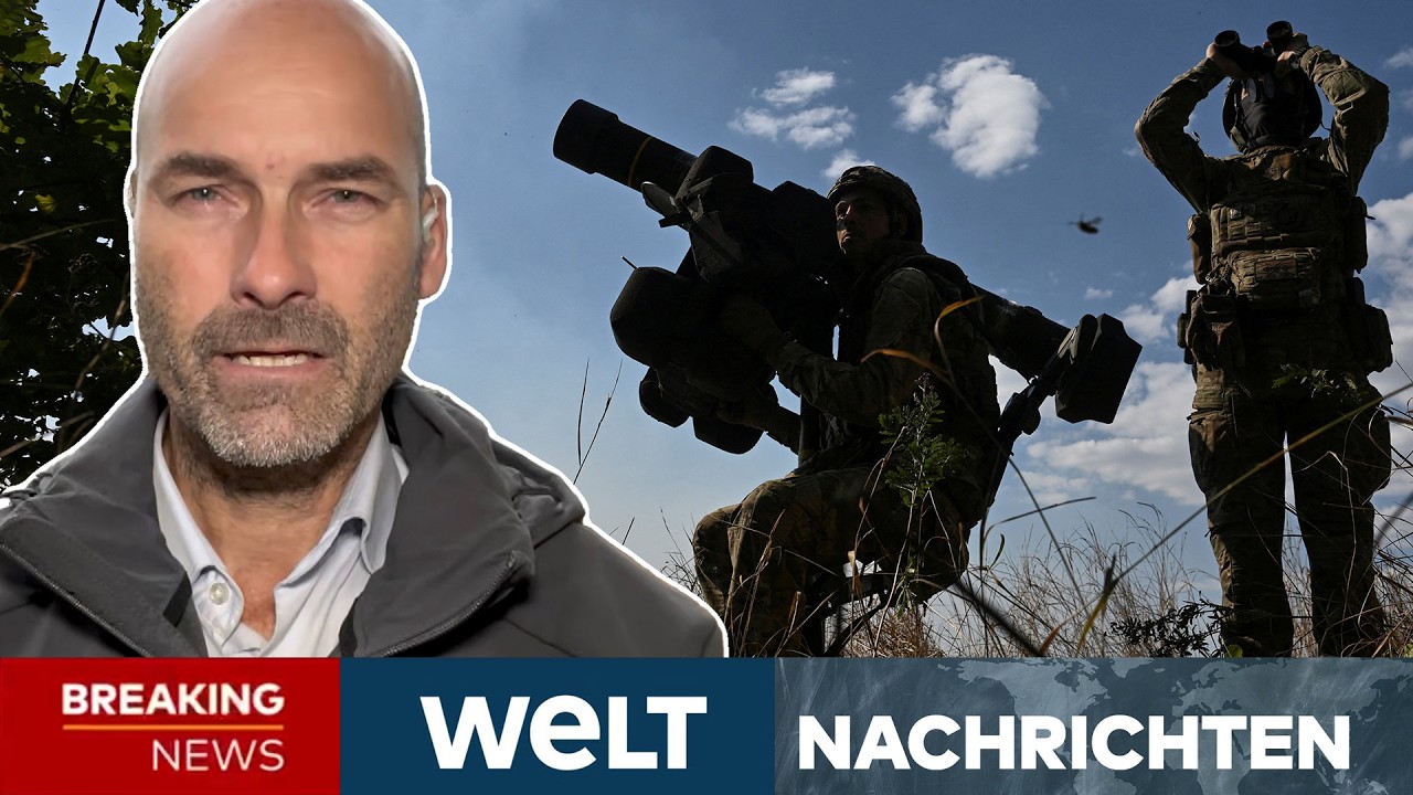 PUTINS KRIEG: Massiver Angriff auf St. Petersburg! Ukraine feuert Drohnen auf Russland I WELT LIVE