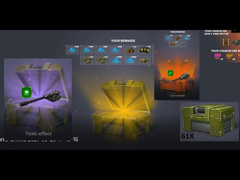 Tanki Online -  I opened 61 container EPIC