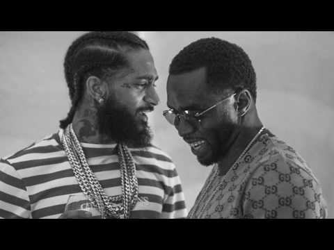 Nipsey Hussle x Diddy Do Some Finishing Touches on Victory Lap 🏁