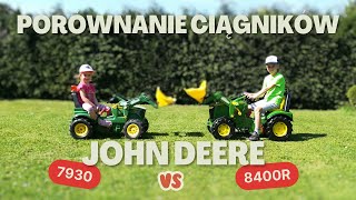 Porównanie ciągników John Deere, 7930 vs 8400R
