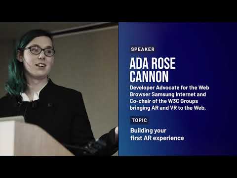 Ada Rose Cannon - Building your first AR experience