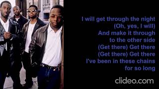 I will get there boyz2men karaoke