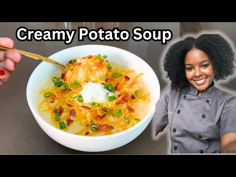 The Best Loaded Potato Soup Recipe – Creamy, Cheesy & Easy!