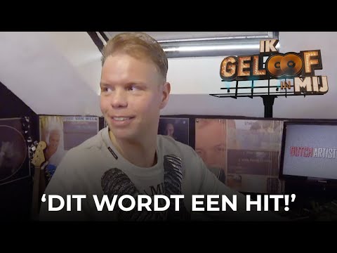 Dave van Well druk bezig met NIEUWE HIT!  | Ik geloof in mij