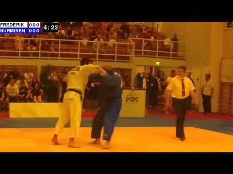 Judo Nordic Championships 2014: M-73: FRÉDÉRIK - NURMINEN