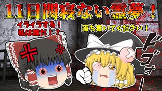 11日間眠らない！乱暴になり自分の名前すらも忘れる霊夢！【ゆっくり茶番】【実話】