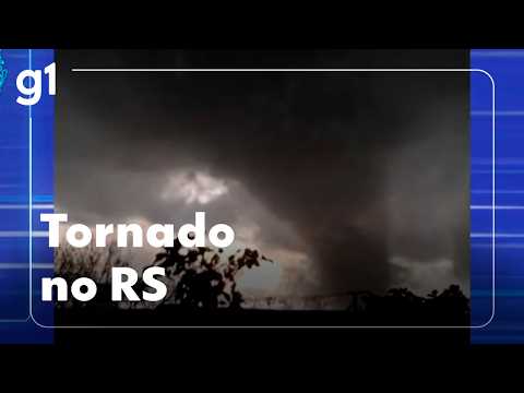 Tornado atinge região noroeste do RS e provoca estragos #g1