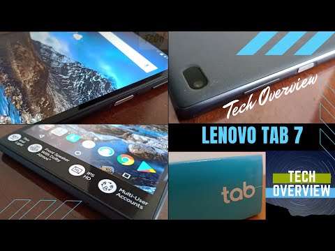 Lenovo Tab 7 Unboxing & First Look❕|Calling tablet | Android Tablet