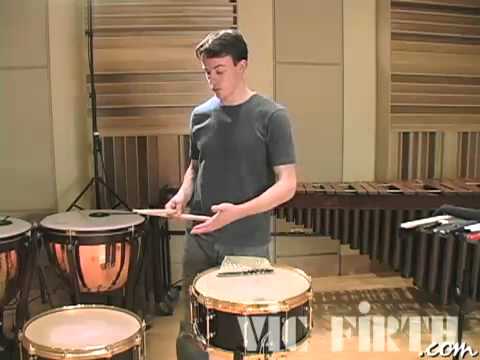 Concert Snare 5: Setup & Playing Position / Vic Firth Percussion 101