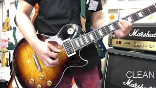 Video thumbnail for Gibson SLASH Collection SLASH Les Paul Standard "November Burst" Tone Check by Ochanomizu Kurosawagakki