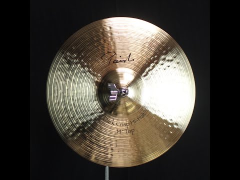 Paiste 14" Signature Dark Crisp Hi Hats - 894g/1471g (video demo) image 2